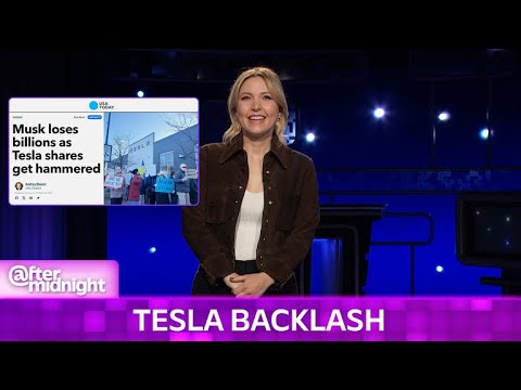 Taylor Tomlinson Talks About Elon Musk Sparking a Tesla Backlash