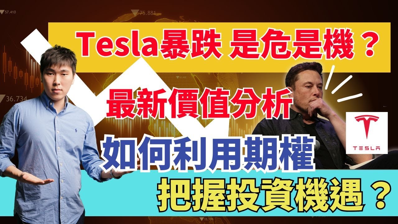 Tesla暴跌 是危是機？最新價值分析！如何利用期權 把握投資機遇？#Tesla #spx