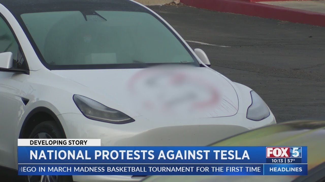 Multiple Teslas found vandalized at Encinitas dealership