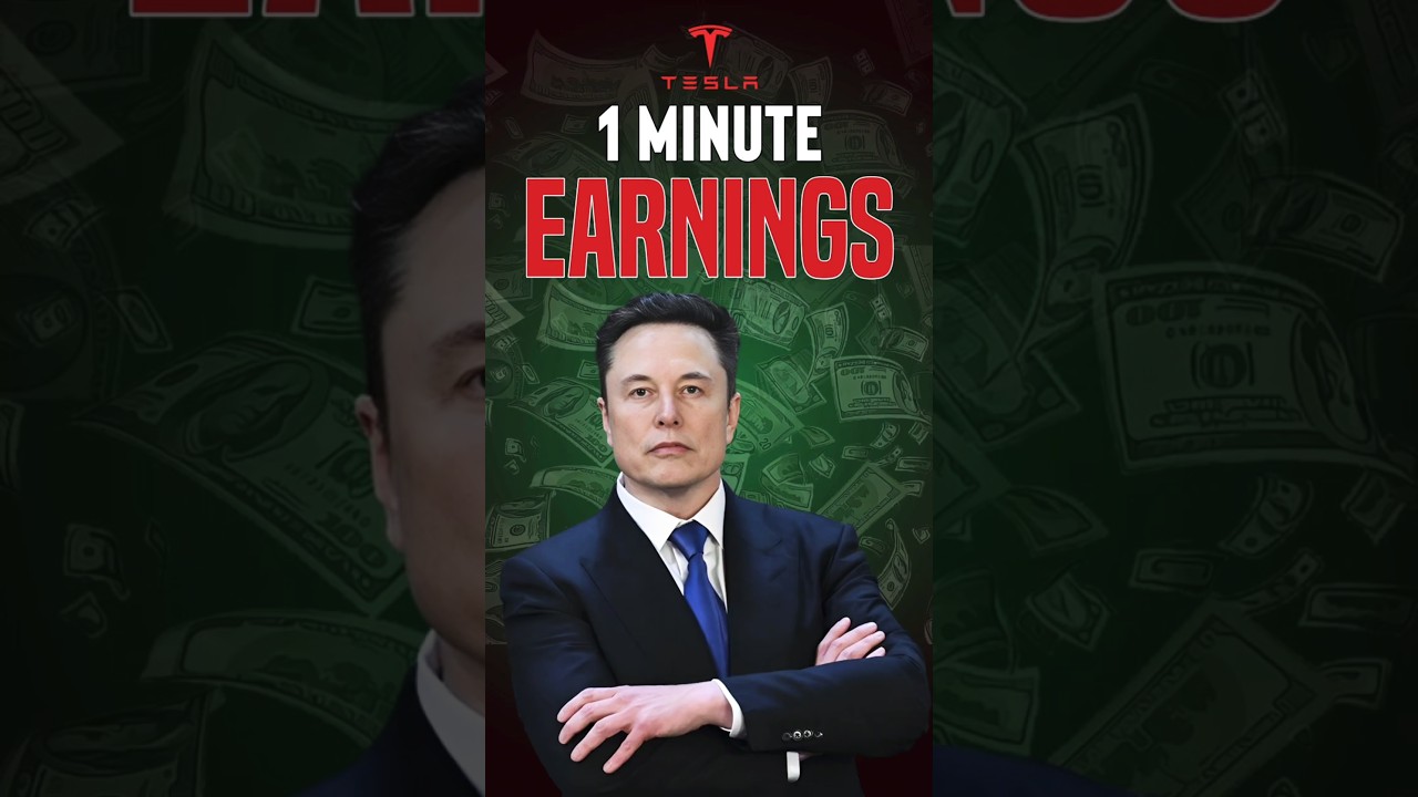 1 Minute Earnings Elon Musk Tesla