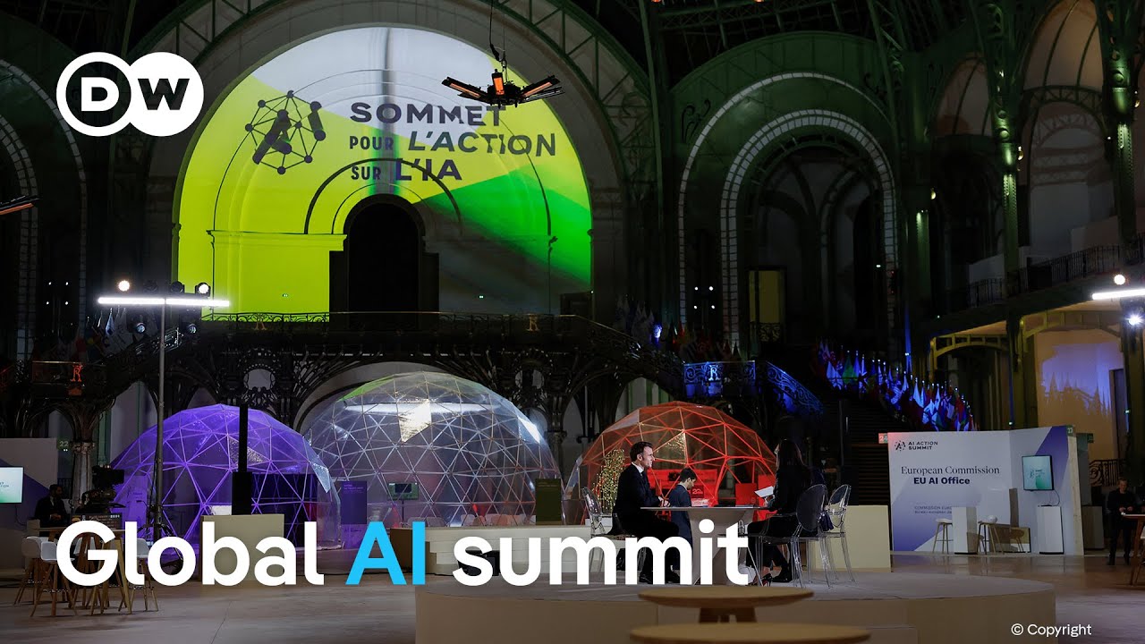 Artificial intelligence is the focus of an international conference in Paris | DW News