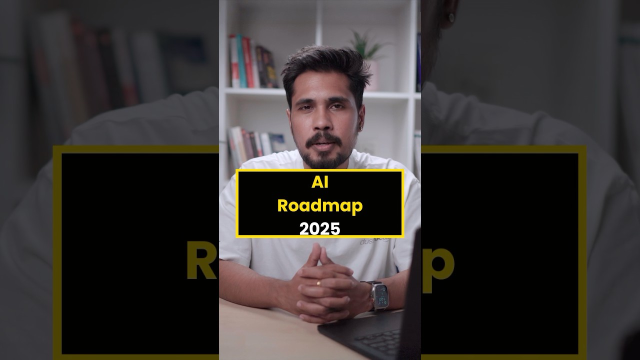 🚗 AI Roadmap 2025 #artificialintelligence #ai #generativeai