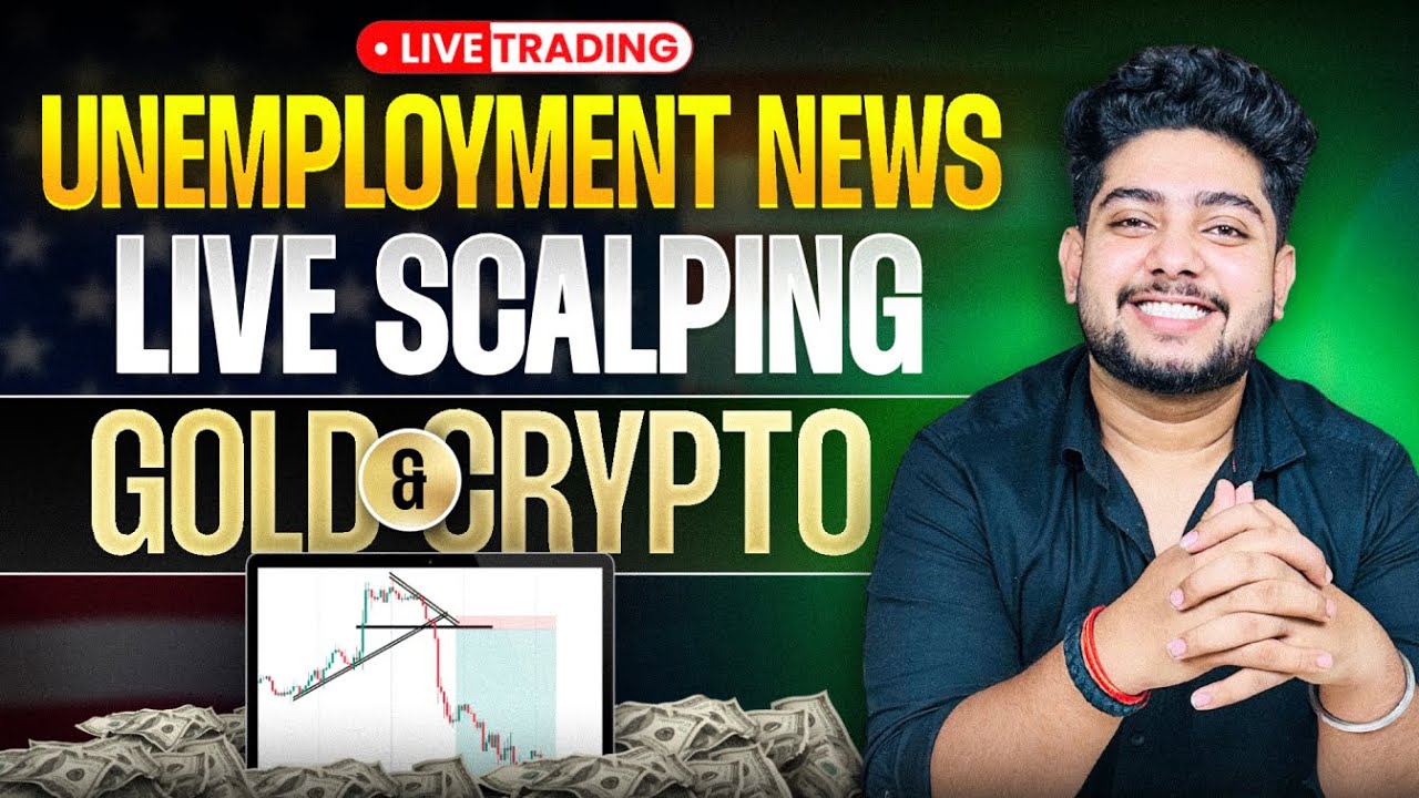 Live Crypto and Gold Scalping Trading | 20 March | #goldtrading #cryptotrading #bitcoin