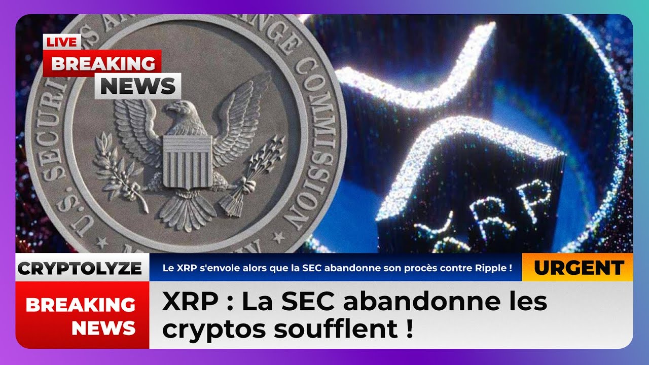 📰🔥 La nouvelle qui change tout pour XRP et les cryptos