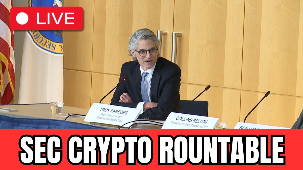 LIVE: SEC CRYPTO REGULATION ROUNDTABLE