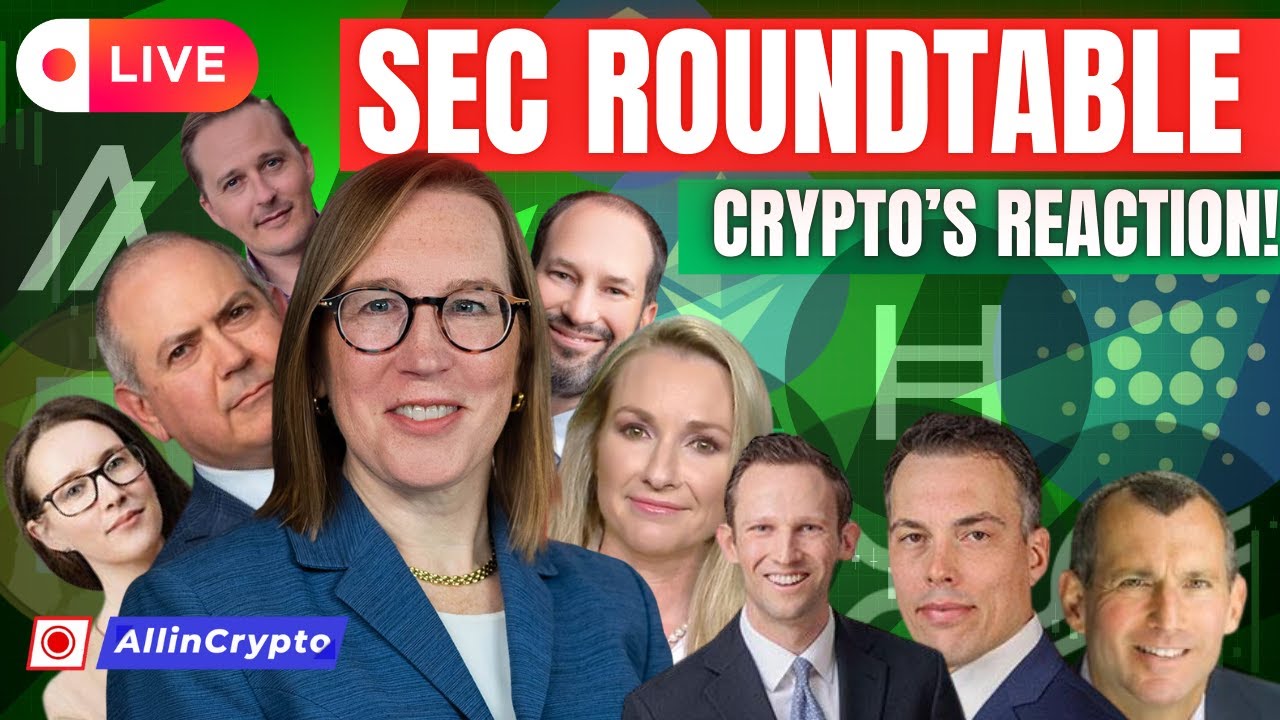 🚨 LIVE SEC Crypto Roundtable! PAY ATTENTION | HBAR XRP ALGO XLM BTC