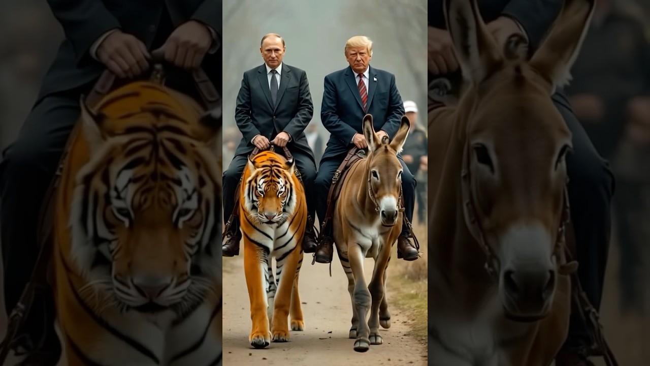 Donald Trump and Vladimir Putin AI generated video #ai #artificialintelligence #trump #putin