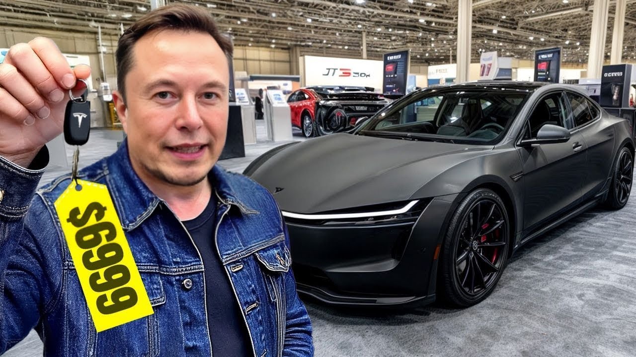 Elon Musk : « Je viens de sortir notre NOUVELLE voiture Tesla à 6 999 $ ! »