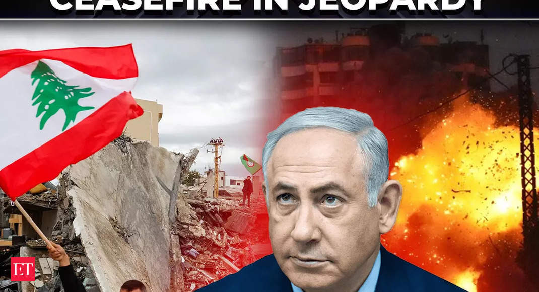 Israel launches strikes on Lebanon after rocket attack, threatens fragile ceasefire with Hezbollah – The Economic Times Video