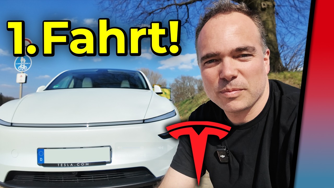 Brandneues Bremssystem: 1. Fahrt mit Tesla Model Y 2025 – würdige Nachfolge für den Bestseller 2024?