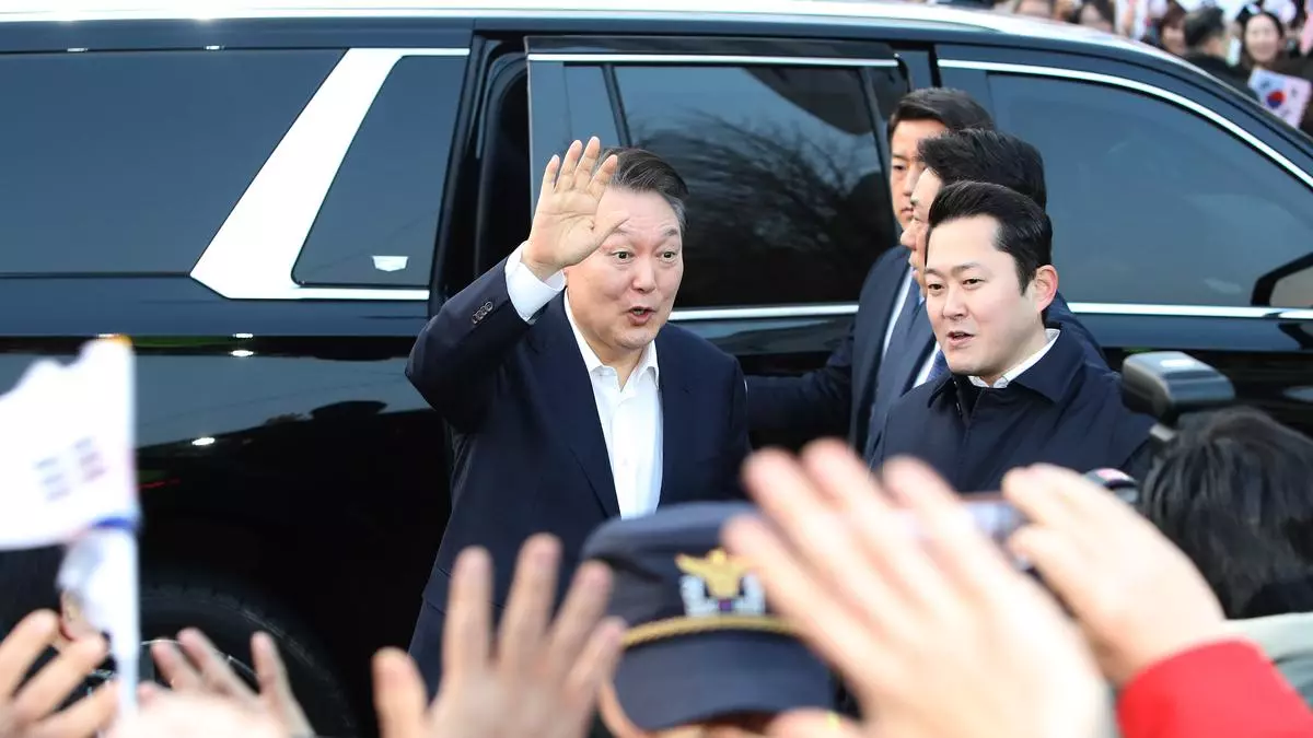 South Korea’s impeached President Yoon released from prison