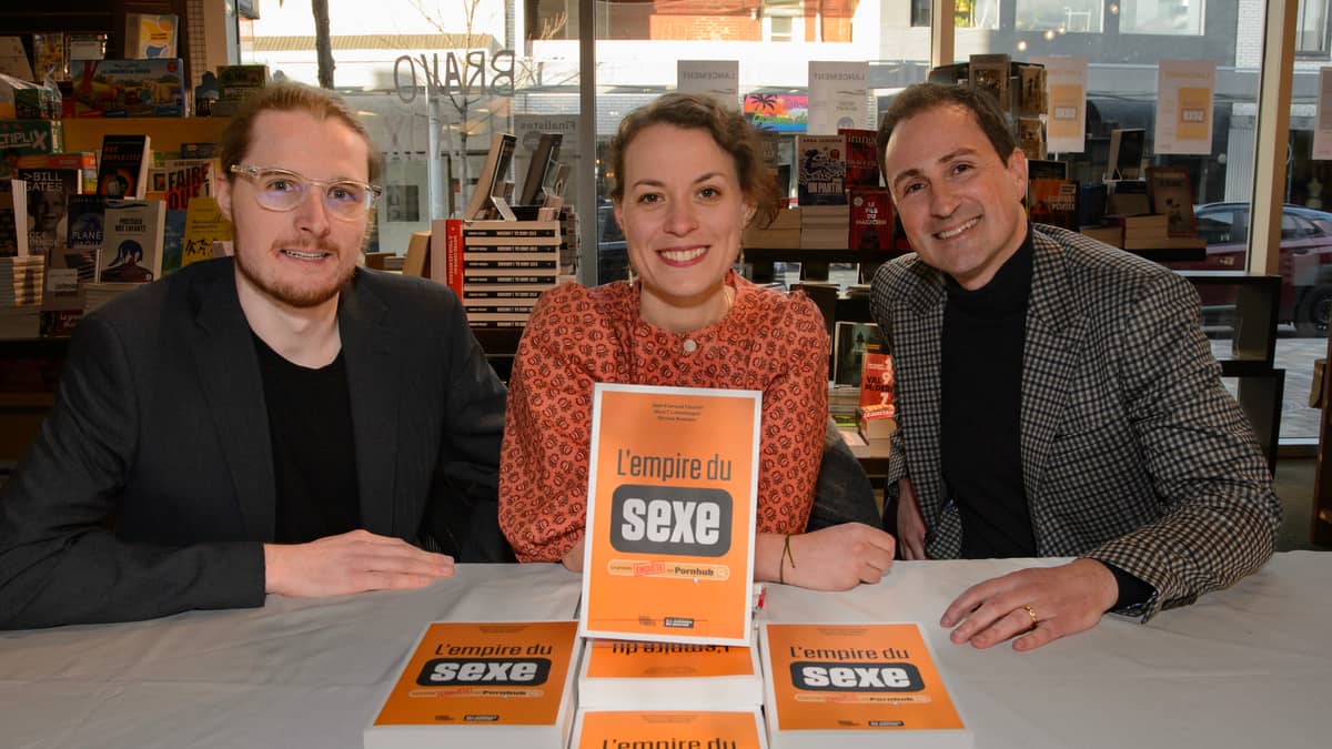 Le livre «L’empire du sexe: la grande enquête sur Pornhub» a été officiellement lancé