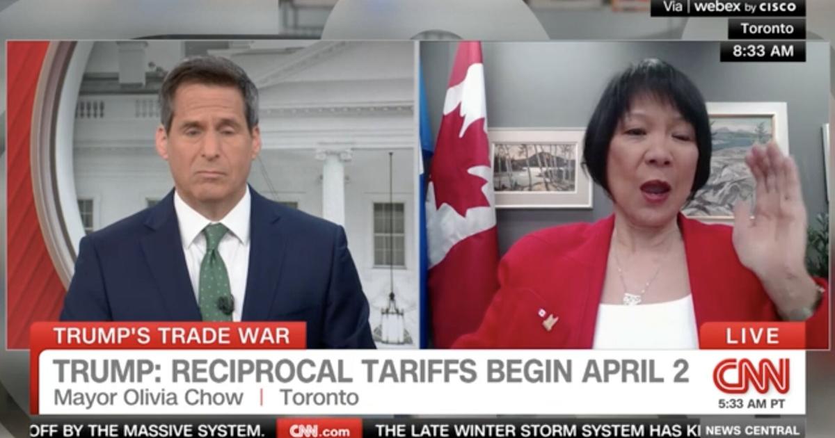 Toronto details plan to fight Donald Trump's tariffs, as mayor appears on CNN: 'Stop this nonsense'