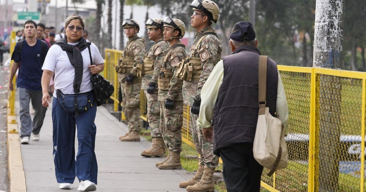 Troops on the streets of Lima as Peru’s government calls state of emergency to tackle crime wave