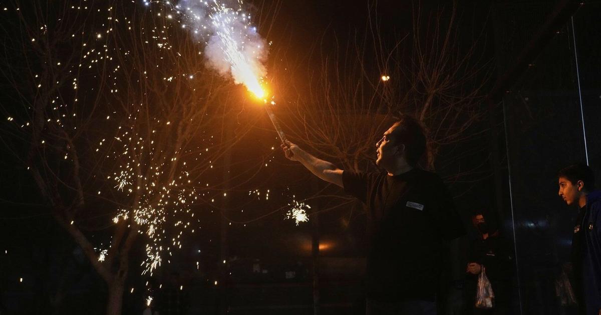 Iran celebrates ancient fire festival ahead of Persian New Year as tensions with US loom