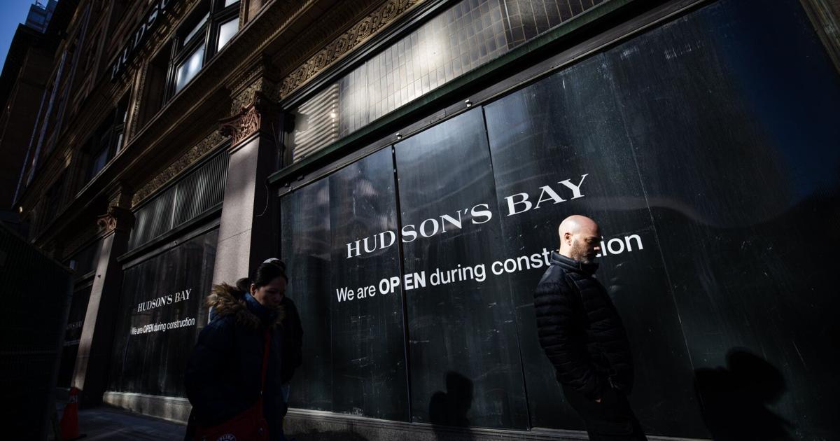 Judge delays ruling on Hudson's Bay liquidation plan to Friday after company fails to find financing