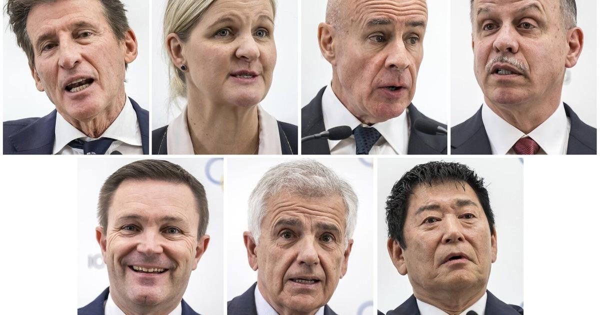 It's election day for the IOC choosing a new Olympics leader in a hard-to-call 7 candidate contest