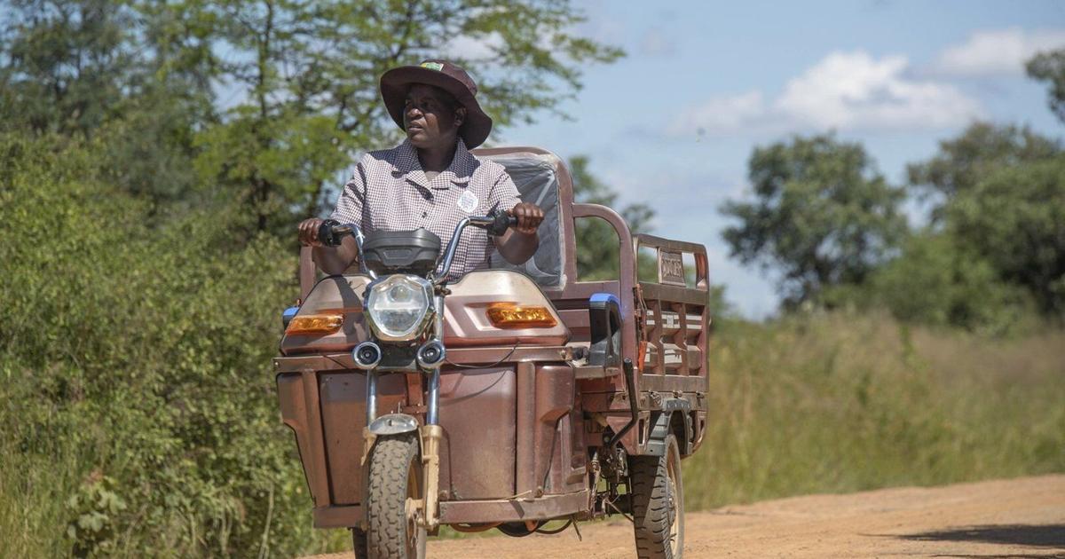 Electric tricycles are a ticket to respect and prosperity for some rural women in Zimbabwe