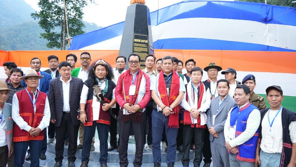 Arunachal Pradesh Dy CM unveils memorial for Adi warriors who resisted British occupation in 1894