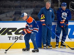 PM skates with Edmonton Oilers as regular Canadians struggle