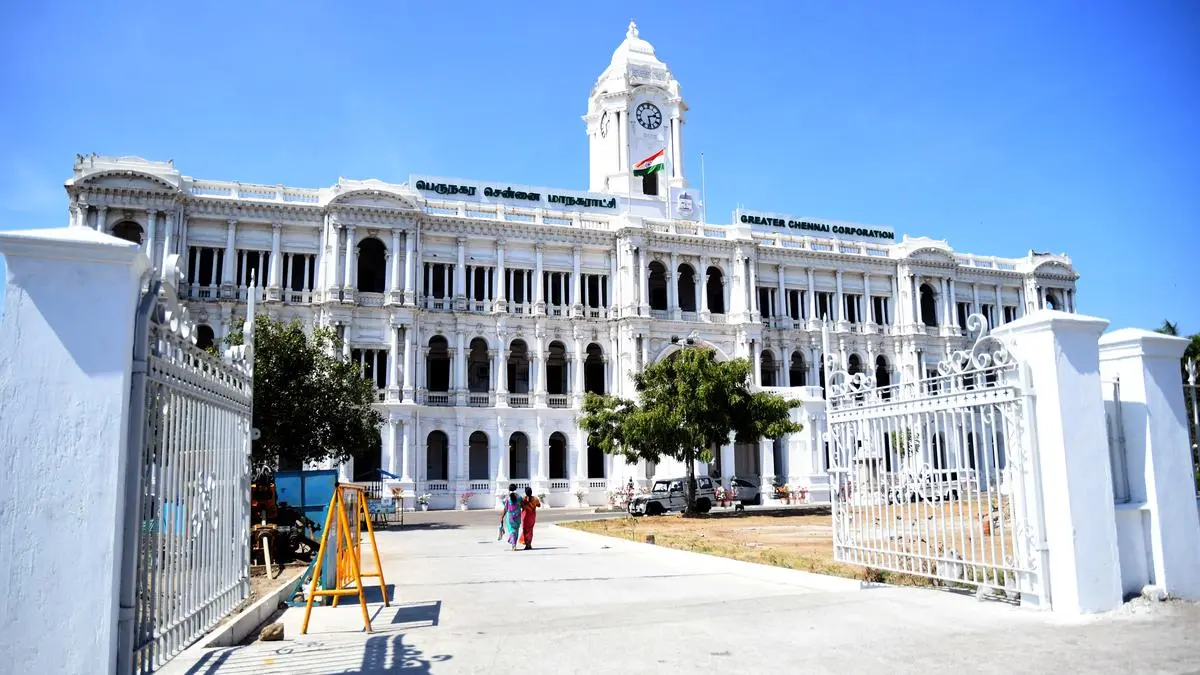 Greater Chennai Corporation’s own source of revenue up by 17 per cent in 2024-25