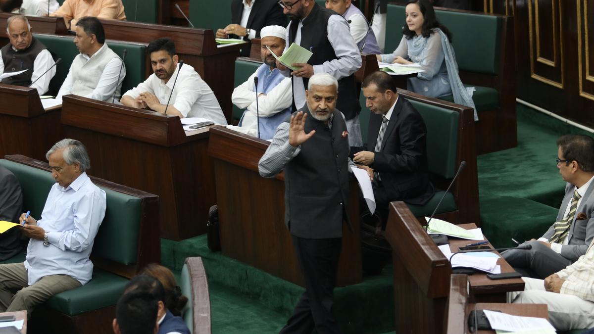 BJP MLA stages walkout from Jammu & Kashmir Assembly over government’s ‘non-serious’ attitude