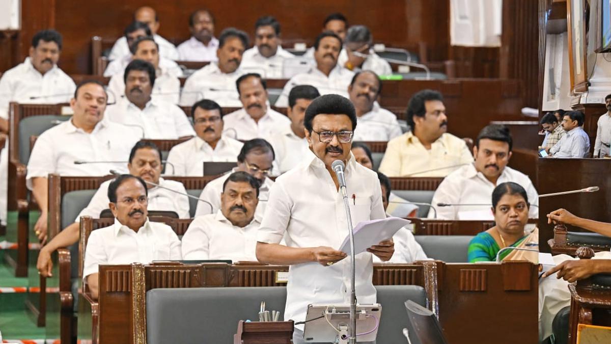 T.N. saw 1,540 murders in 2024, lowest in 12 years: CM Stalin in Assembly