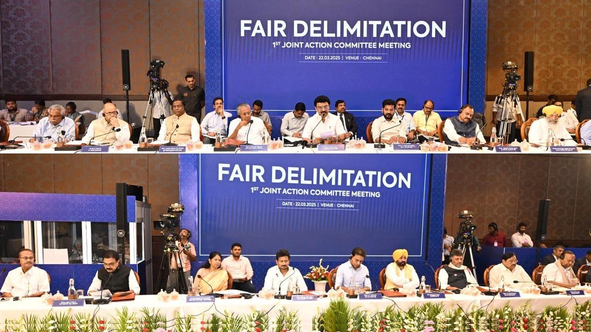 Joint Action Committee demands freeze on delimitation for another 25 years