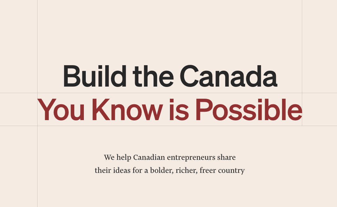 What is Build Canada trying to construct?