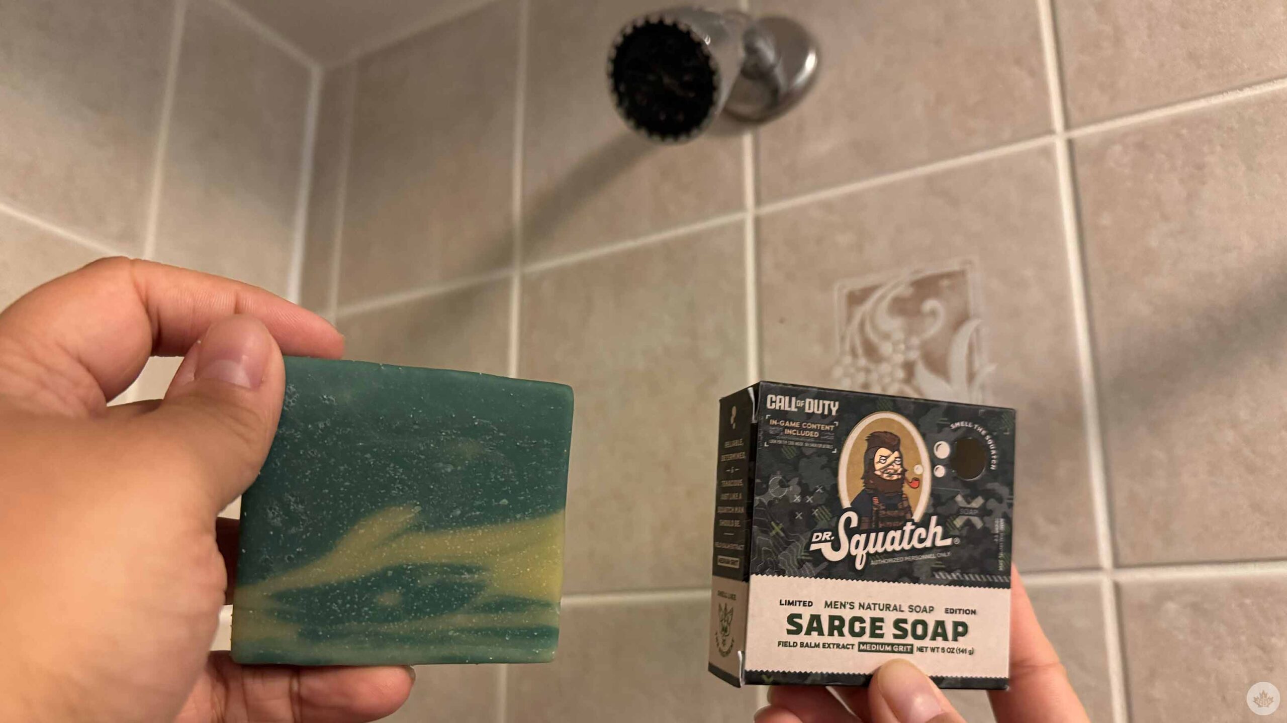 I became a Real Gamer™ with Dr. Squatch’s Call of Duty soap