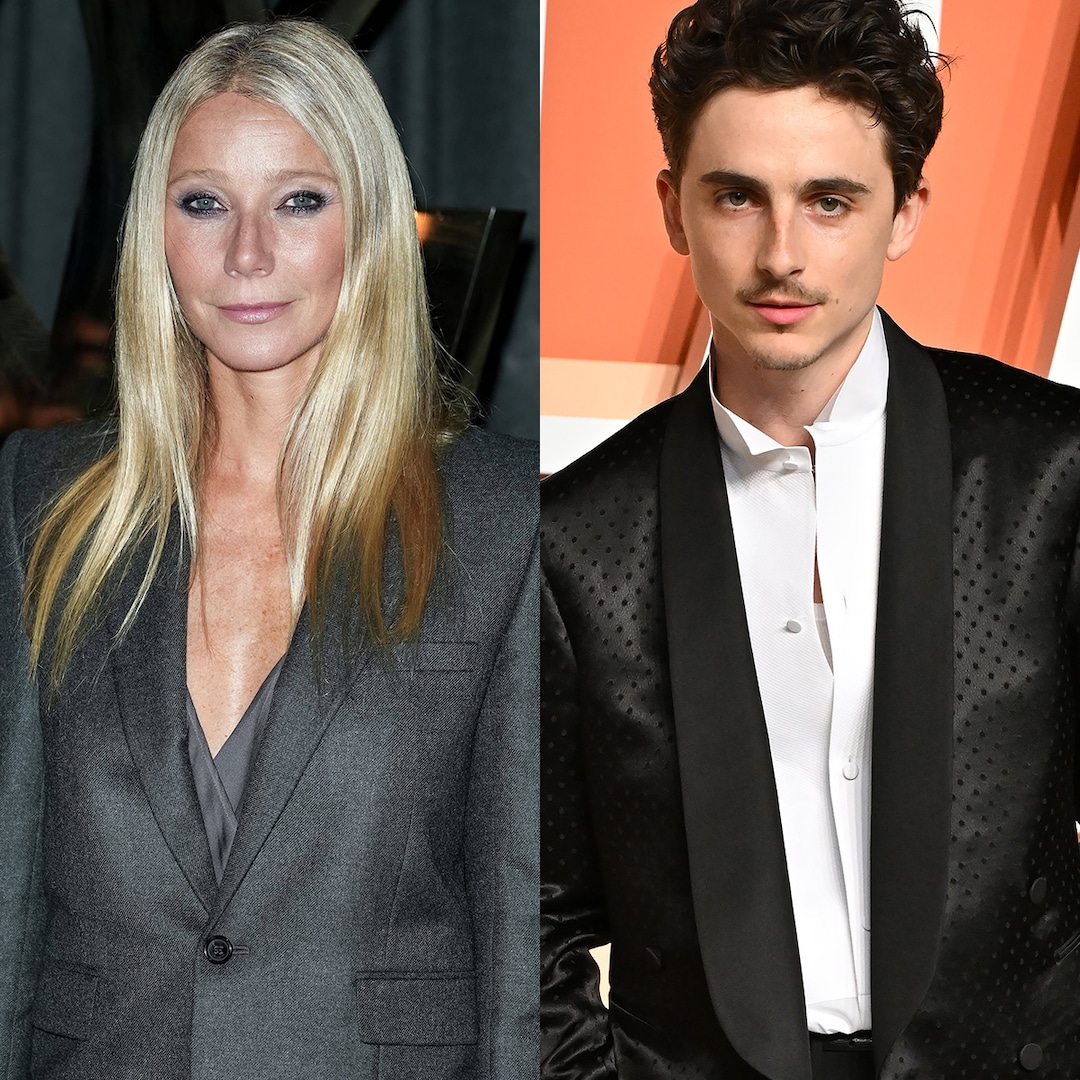 Gwyneth Paltrow Reacts to Filming Sex Scenes With Timothée Chalamet