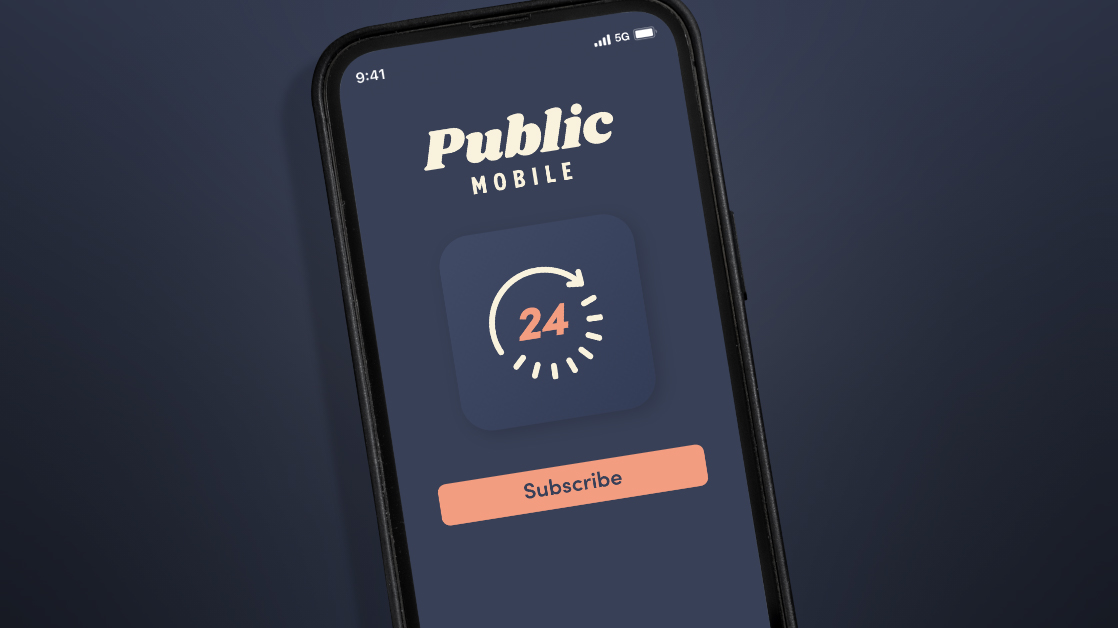 Public Mobile promo offers a month free for plans above 