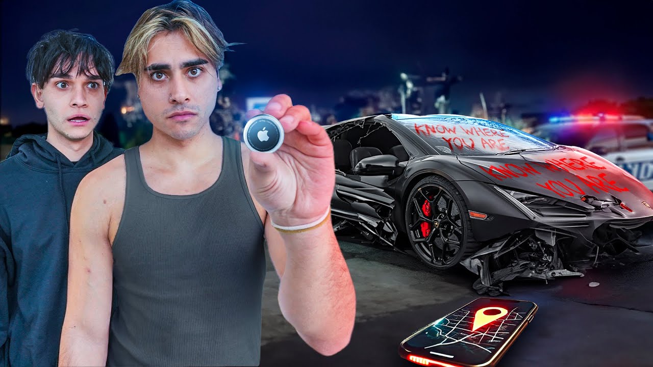 We Caught Someone Putting a TRACKER on Our Supercars and It’s Scary!