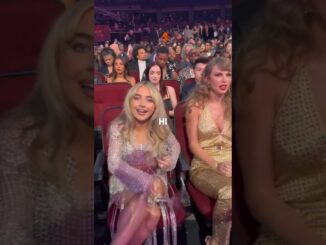 Taylor Swift & Sabrina Carpenter Share a Funny Moment 😂