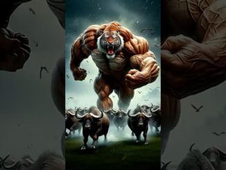 Buffalo attaquent les petits du tigre, il les sauve tous héroïquement !